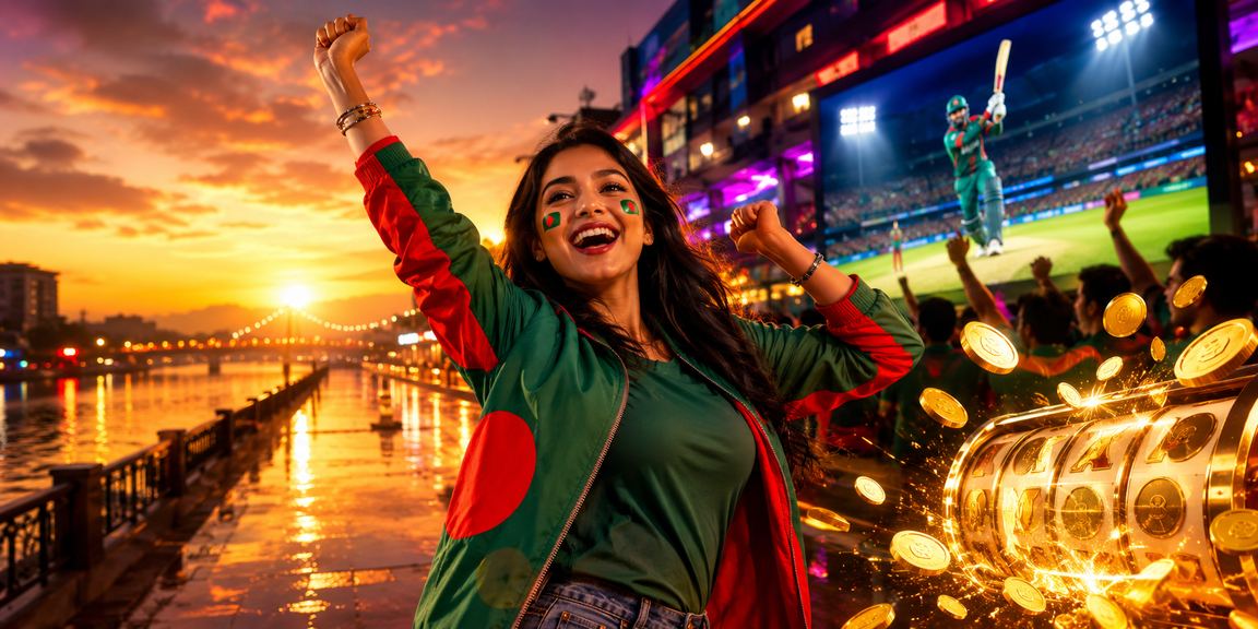 বগুড়ায় ক্রিকেট বেটিং নিওন আলোয় 777bd