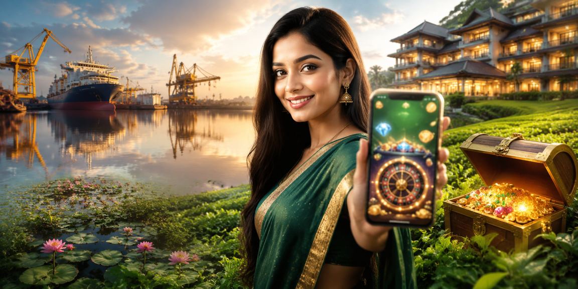 খুলনার চা বাগানে মোবাইলে 777bd বেটিং উপভোগরত ব্যবহারকারী